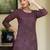 Women Floral Embroidered Regular Thread Work Pure Cotton Kurta with Trousers