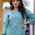Women Floral Embroidered Regular Thread Work Pure Cotton Kurta with Trousers