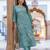 Women Floral Embroidered Regular Thread Work Pure Cotton Kurta with Trousers