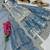 Designer short kurti & sharara set with scallop dupatta