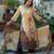 Women Printed Regular Thread Work Kurta with Trousers & With Dupatta