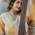 Women Printed Regular Thread Work Kurta with Trousers & With Dupatta