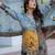 Women Floral Printed Regular Kurta with Trousers & With Dupatta