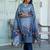 Women Floral Printed Regular Beads and Stones Kurta with Trousers & With Dupatta