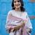 Women Floral Printed Regular Thread Work Kurta with Trousers & With Dupatta