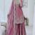 Designer short kurti & sharara set with scallop dupatta