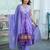 Women Dyed Regular Pure Silk Kurta with Trousers & With Dupatta
