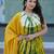 Women Dyed Regular Thread Work Pure Silk Kurta with Trousers & With Dupatta