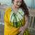 Women Dyed Regular Thread Work Pure Silk Kurta with Trousers & With Dupatta
