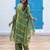 Women Dyed Regular Pure Silk Kurta with Trousers & With Dupatta