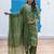 Women Dyed Regular Pure Silk Kurta with Trousers & With Dupatta