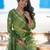Women Dyed Regular Pure Silk Kurta with Trousers & With Dupatta