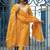 Women Ethnic Motifs Embroidered Regular Thread Work Pure Cotton Kurta with Trousers & With Dupatta