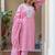 Women Ethnic Motifs Embroidered Regular Chikankari Pure Cotton Kurta with Trousers & With Dupatta
