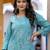 Floral Embroidered Thread Work Pure Cotton Kurta With Trouser