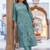 Floral Embroidered Thread Work Pure Cotton Kurta With Trouser