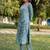 Women Floral Embroidered Cotton Kurta with Trousers