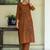 Women Floral Embroidered Regular Thread Work Pure Cotton Kurta with Trousers