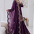 Designer short kurti & sharara set with scallop dupatta
