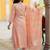 Women Ethnic Motifs Embroidered Regular Sequinned Kurta with Trousers & With Dupatta