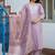 Women Floral Embroidered Kurta with Trousers & Dupatta