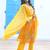 Women Dyed Regular Pure Silk Kurta Set With Dupatta