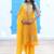 Women Dyed Regular Pure Silk Kurta Set With Dupatta