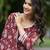 Women Floral Printed Empire Gotta Patti Kurta with Trousers & With Dupatta
