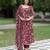 Women Floral Printed Empire Gotta Patti Kurta with Trousers & With Dupatta