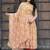 Women Floral Printed Empire Sequinned Kurta with Trousers & With Dupatta