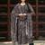 Women Floral Printed Empire Gotta Patti Kurta with Trousers & With Dupatta