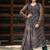 Women Floral Printed Empire Gotta Patti Kurta with Trousers & With Dupatta