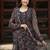Women Floral Printed Empire Gotta Patti Kurta with Trousers & With Dupatta