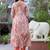 Women Floral Printed Empire Kurta with Trousers & With Dupatta
