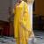 Women Bandhani Embroidered Regular Sequinned Kurta with Trousers & With Dupatta