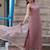 Sweetheart Neck Regular Thread Work Pure Silk Kurta With Trousers & Dupatta