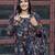 Floral Printed Round Neck Long Sleeves Gotta Patti Kurta with Trousers & Dupatta