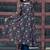 Floral Printed Round Neck Long Sleeves Gotta Patti Kurta with Trousers & Dupatta