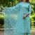 Women Ethnic Motifs Embroidered Regular Thread Work Chanderi Silk Kurta with Trousers & With Dupatta