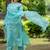 Women Ethnic Motifs Embroidered Regular Thread Work Chanderi Silk Kurta with Trousers & With Dupatta