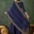 Women's Gorgeous Embroidery Work Vichitra Silk Fabric Flared Kurta Pant and Dupatta Set