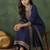 Women's Gorgeous Embroidery Work Vichitra Silk Fabric Flared Kurta Pant and Dupatta Set