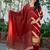 Women Dyed Regular Kurta with Trousers & With Dupatta