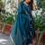 Women Floral Printed Regular Pure Silk Kurta with Trousers & With Dupatta
