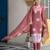 Bandhani Dyed Regular Pure Silk Kurta With Trousers & Dupatta