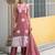 Bandhani Dyed Regular Pure Silk Kurta With Trousers & Dupatta