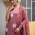 Bandhani Dyed Regular Pure Silk Kurta With Trousers & Dupatta