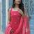 Women Ethnic Motifs Regular Kurta with Trousers & With Dupatta