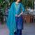 Women Ethnic Motifs Printed Regular Sequinned Kurta with Trousers & With Dupatta