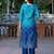 Women Ethnic Motifs Printed Regular Sequinned Kurta with Trousers & With Dupatta